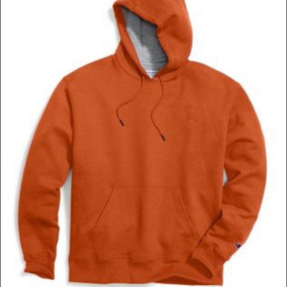 Orange champion hoodie